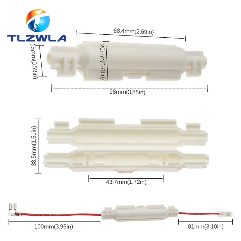 Fusível de Alta Tensão 5KV para Micro-ondas – Proteção Completa